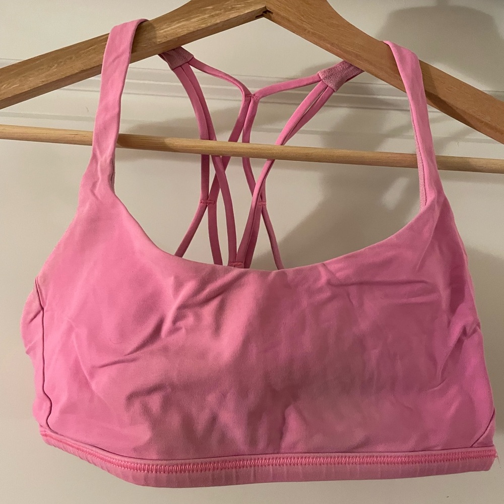 Lululemon Athletica Pink Sports Bra